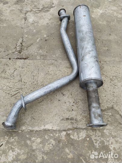 Глушитель на газель