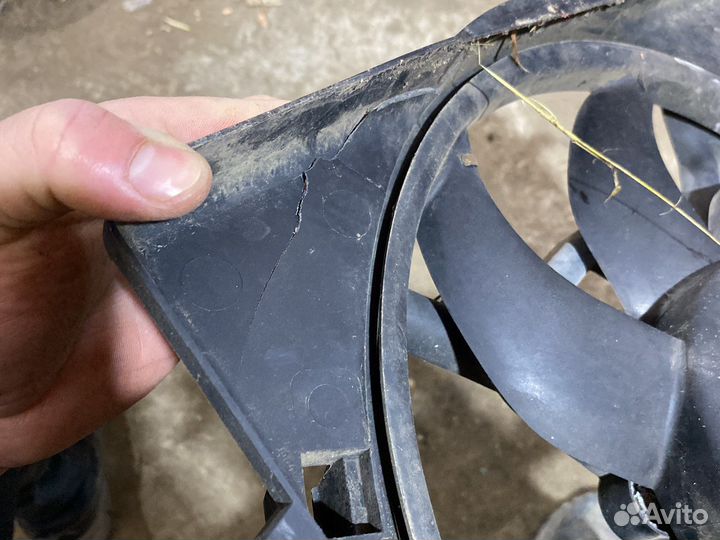 Вентилятор охлаждения Opel Corsa D