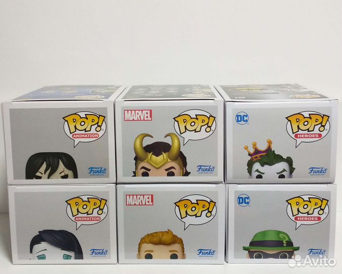 Funko Pop Marvel/DC/Anime