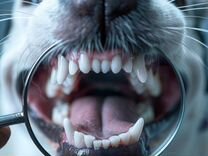 УЗ чистка зубов собакам без наркоза