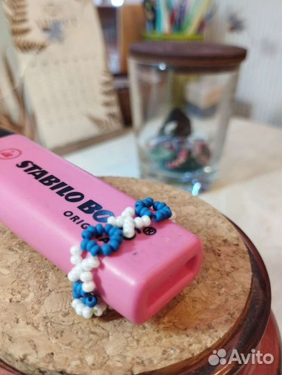 Кольцо из бисера