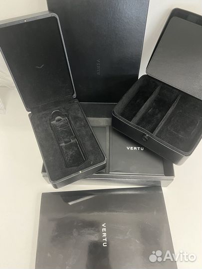 Коробка от Vertu S Design оригинал