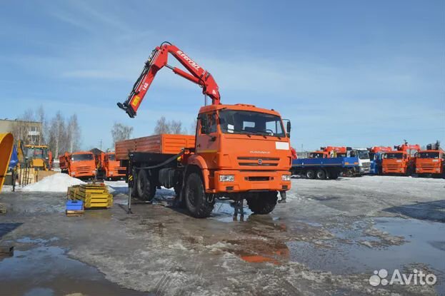 КамАЗ 43118 с КМУ, 2023