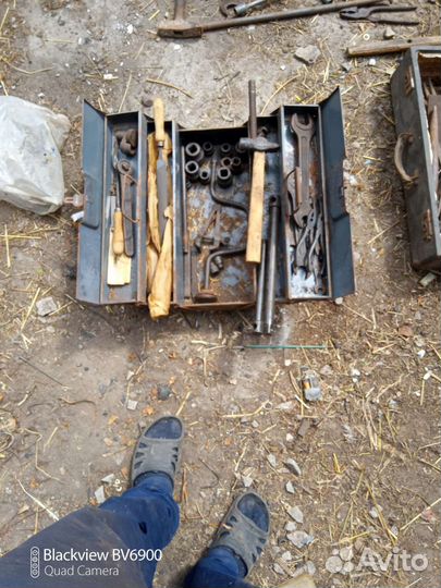 Набор ключей и головок бу