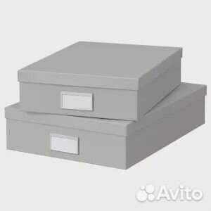 Hovkrats ховкратс Коробка с крышкой, 2 шт, светло