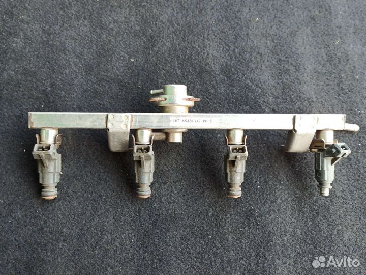 Топливная рампа форсунка geely mk