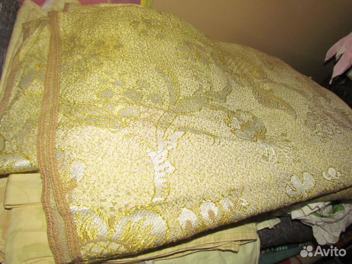 Шторы тюль стул одеяло винтаж 70-80-х СССР