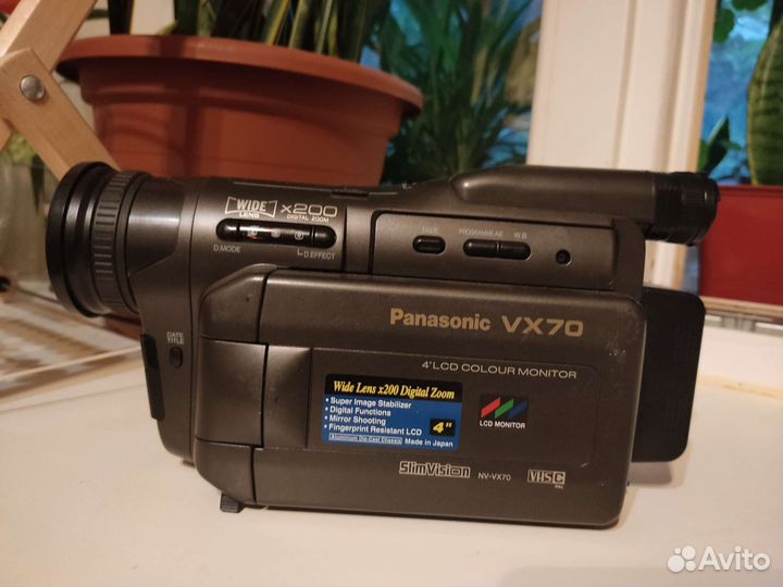Видеокамера panasonic vx70