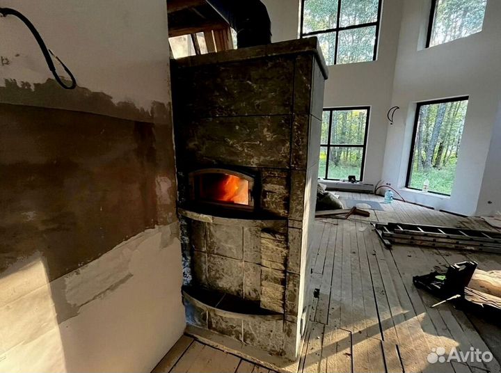 Камин талькомагнезит