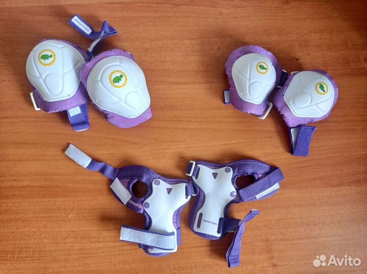 Набор детской защитной экипировки, защитный шлем