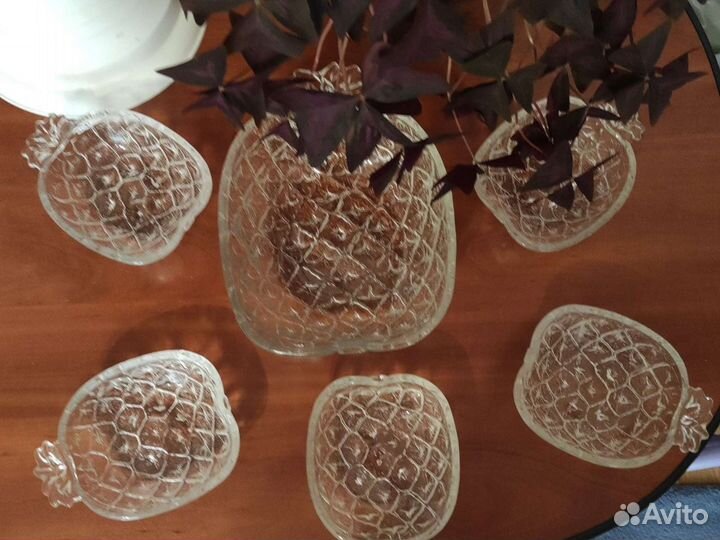 Ваза хрустальная