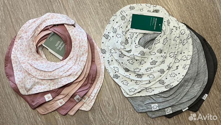 Слюнявчики новые H&M