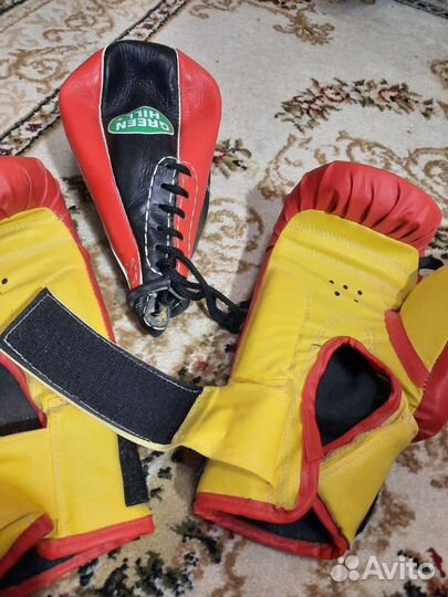 Боксерские перчатки и груша подростковые