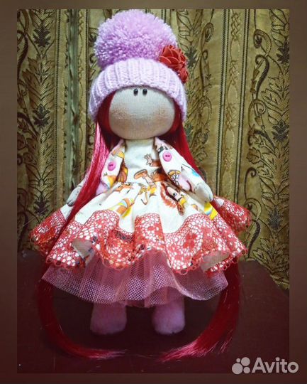 Интерьерная кукла тильда