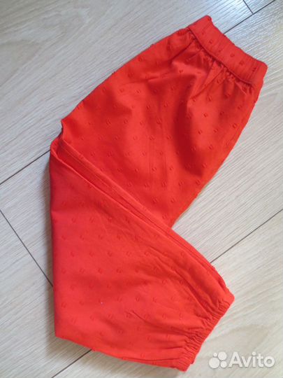 Брюки хлопковые H&M, р.86, новые