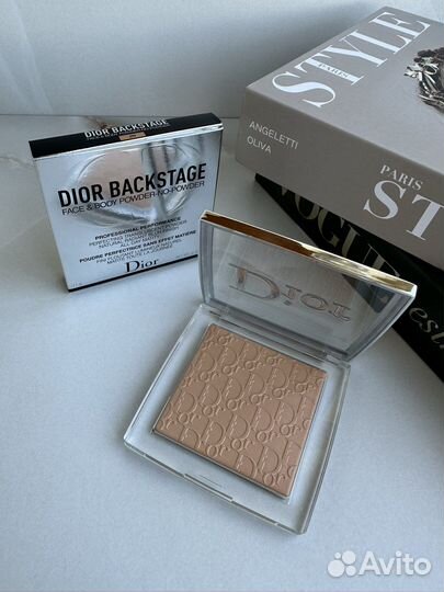 Пудра dior backstage