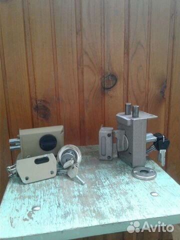 Замки накладные, готовы к.установки