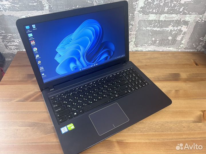 Ноутбук asus i3\ddr4 6gb\hdd 1tb\nV 2gb