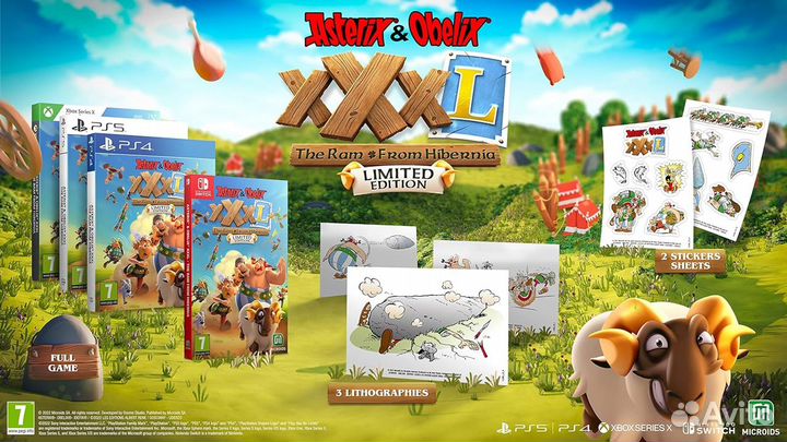 Игра Asterix and Obelix xxxl: The Ram From