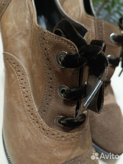 Ботильоны кожа daniele tucci Италия размер 39,5