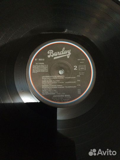 Jacques Brel-Brel,1977,Lp,France,ex