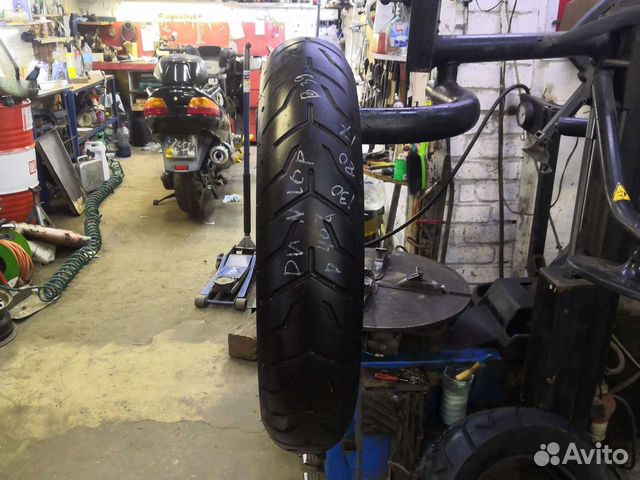 Dunlop D-408 130/80/17 В39 WW (1м)