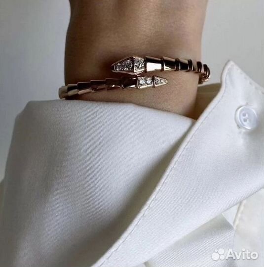 Браслет змея bvlgari