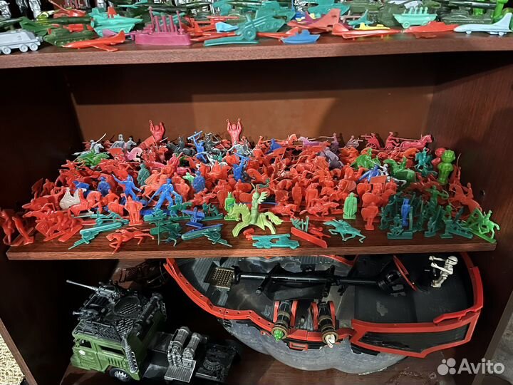 Солдатики пластмассовые СССР