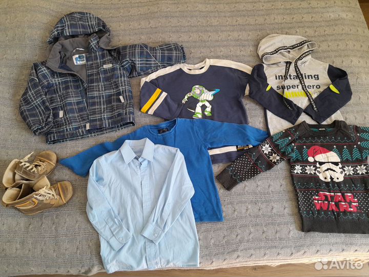 Вещи на мальчика пакетом 110