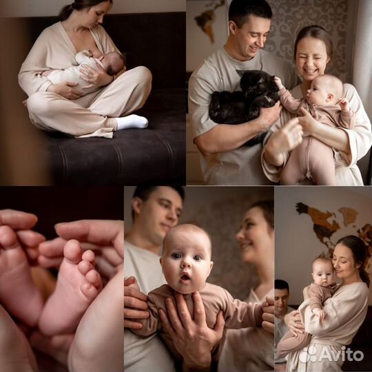 Домашняя фотоссесия / новорождённых