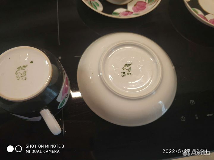 Чайный сервиз вербилки СССР