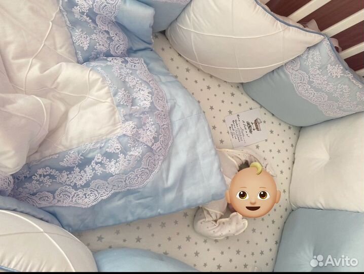 Бортики в детскую кроватку