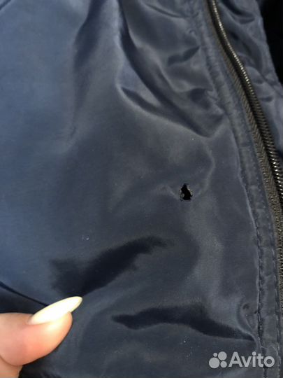 Бомбер утепленный