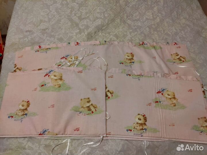 Бортики в детскую кроватку бу