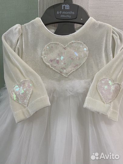 Платье на девочку 74