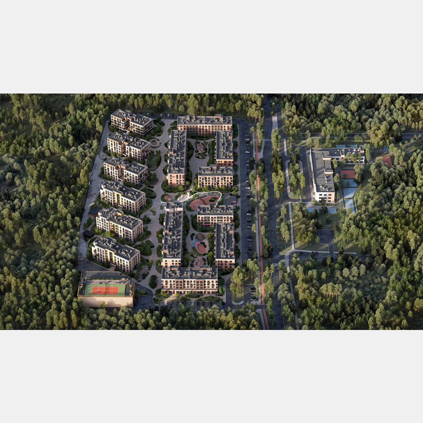 2-к. квартира, 59,6 м², 3/4 эт.