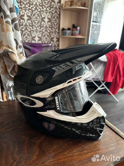 Шлем кроссовый Bell moto-9 Flex