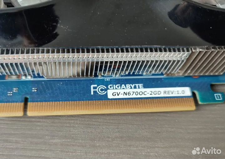 Видеокарта gigabyte GTX 670 2GB