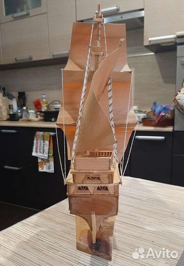 Корабль ручной работы