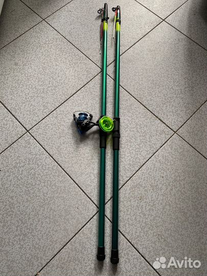 Новые удочки в сборе