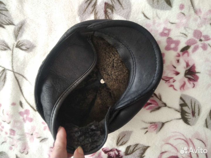 Меховая мужская кепка