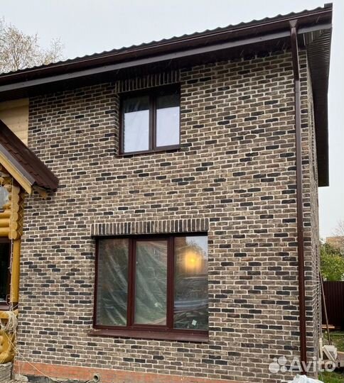 Кирпич клинкерный размер 0,5NF. Доставка