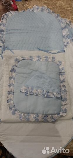 Конверт на выписку для мальчика летний