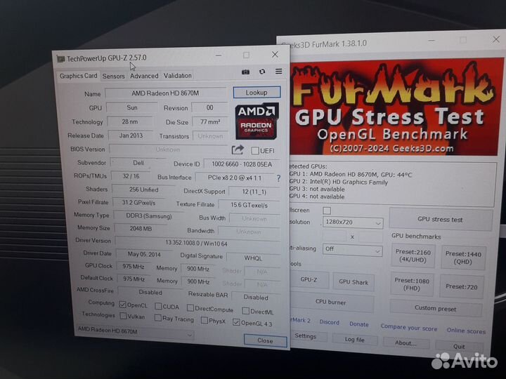 Ноутбук Dell inspiron/i5 4gen/ati 8670m/ssd+hdd
