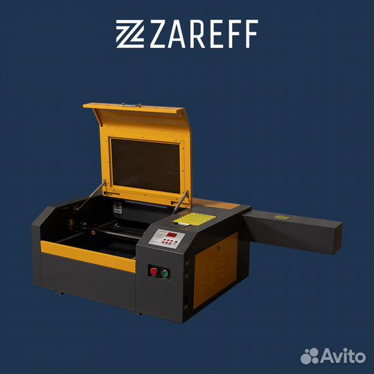 Лазерный станок Zareff M2 400х400мм 40x40 60W