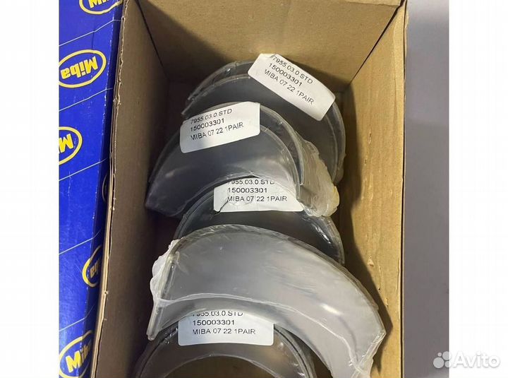 Вкладыши шатунные Scania DT12, DC12, DSC12