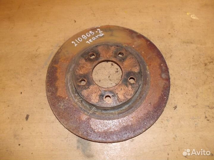 Диск тормозной передний (Nissan Teana)