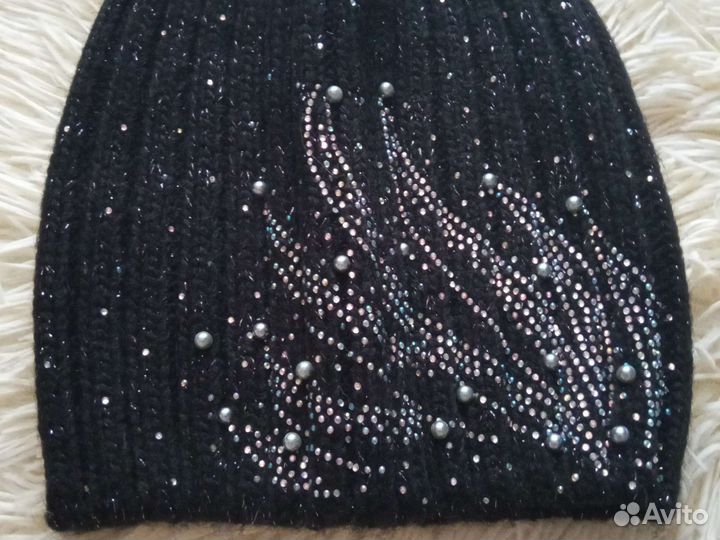 Шапка женская вязаная