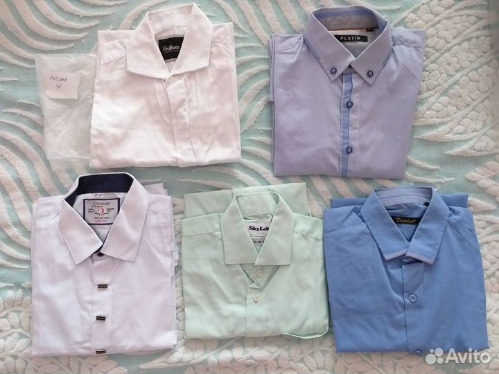 Рубашки с длинным рукавом на младшего школьника