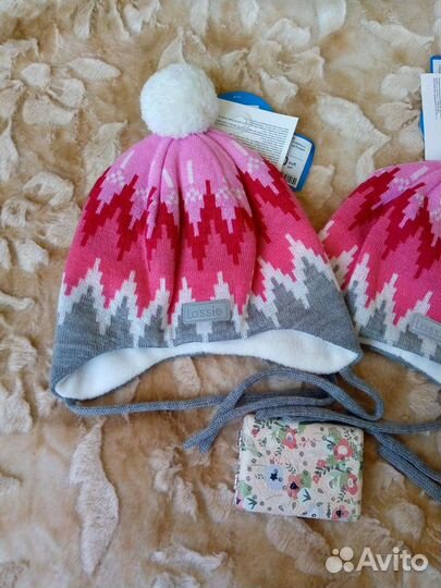 Новая шапка Lassie 46-48р-р д/девочки (оригинал)